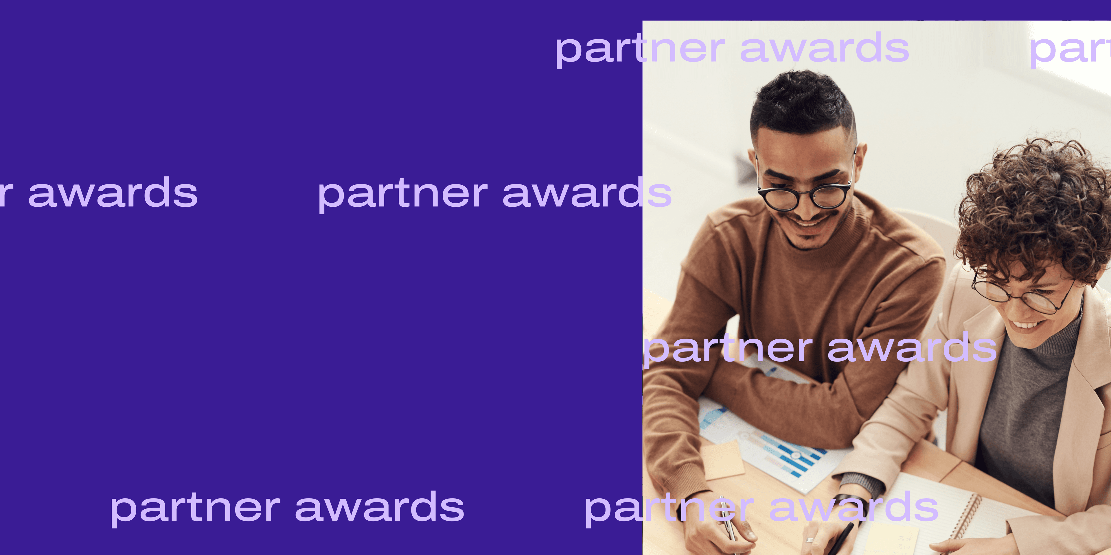 Channel partner awards header