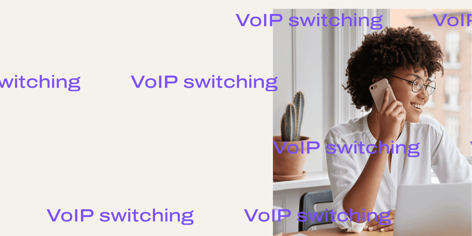 Voip switching header