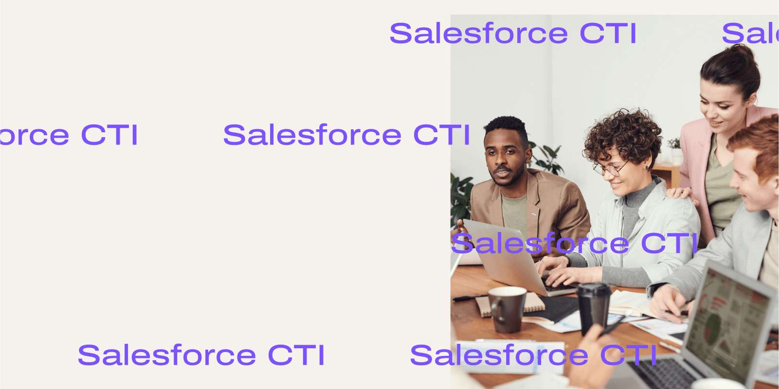 Salesforce CTI header