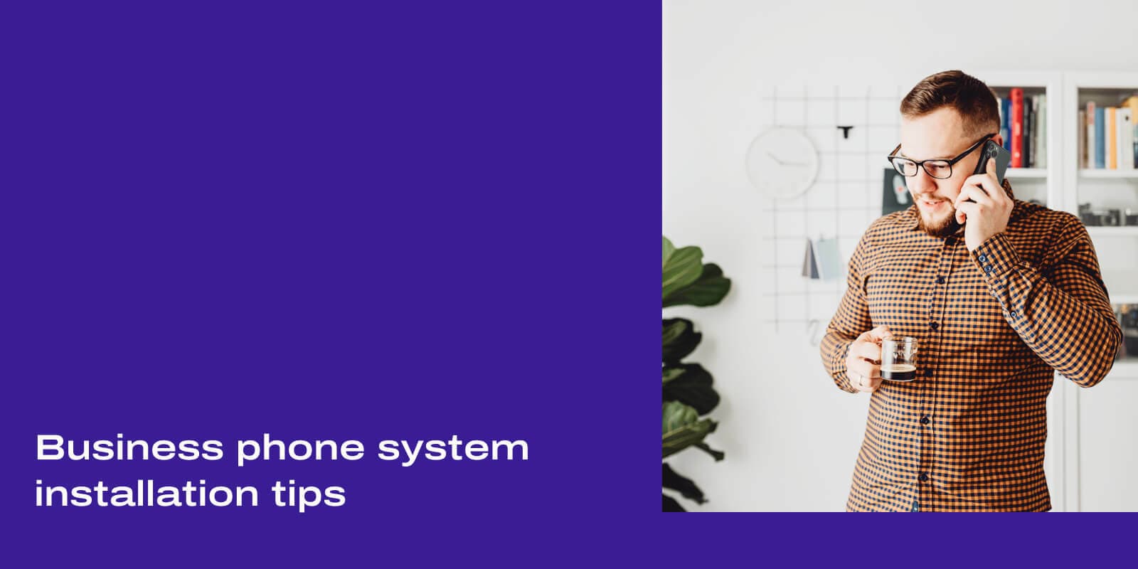 Business phone system installation header