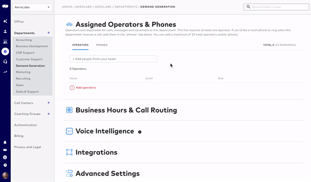 Assign Operators and Phones in Hunt Group
