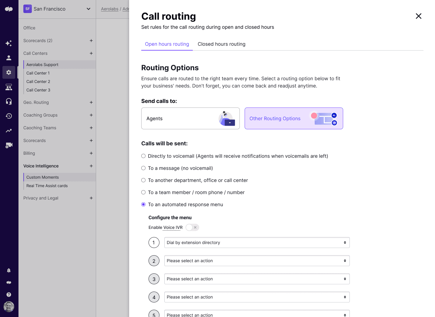 Other Routing Options