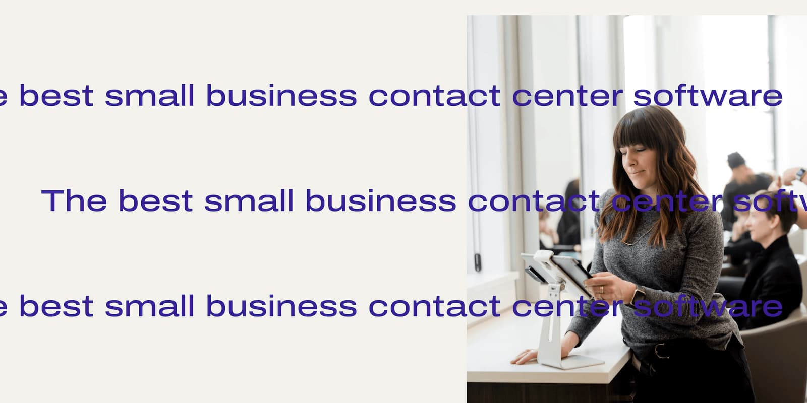 18 The best small business contact center software header