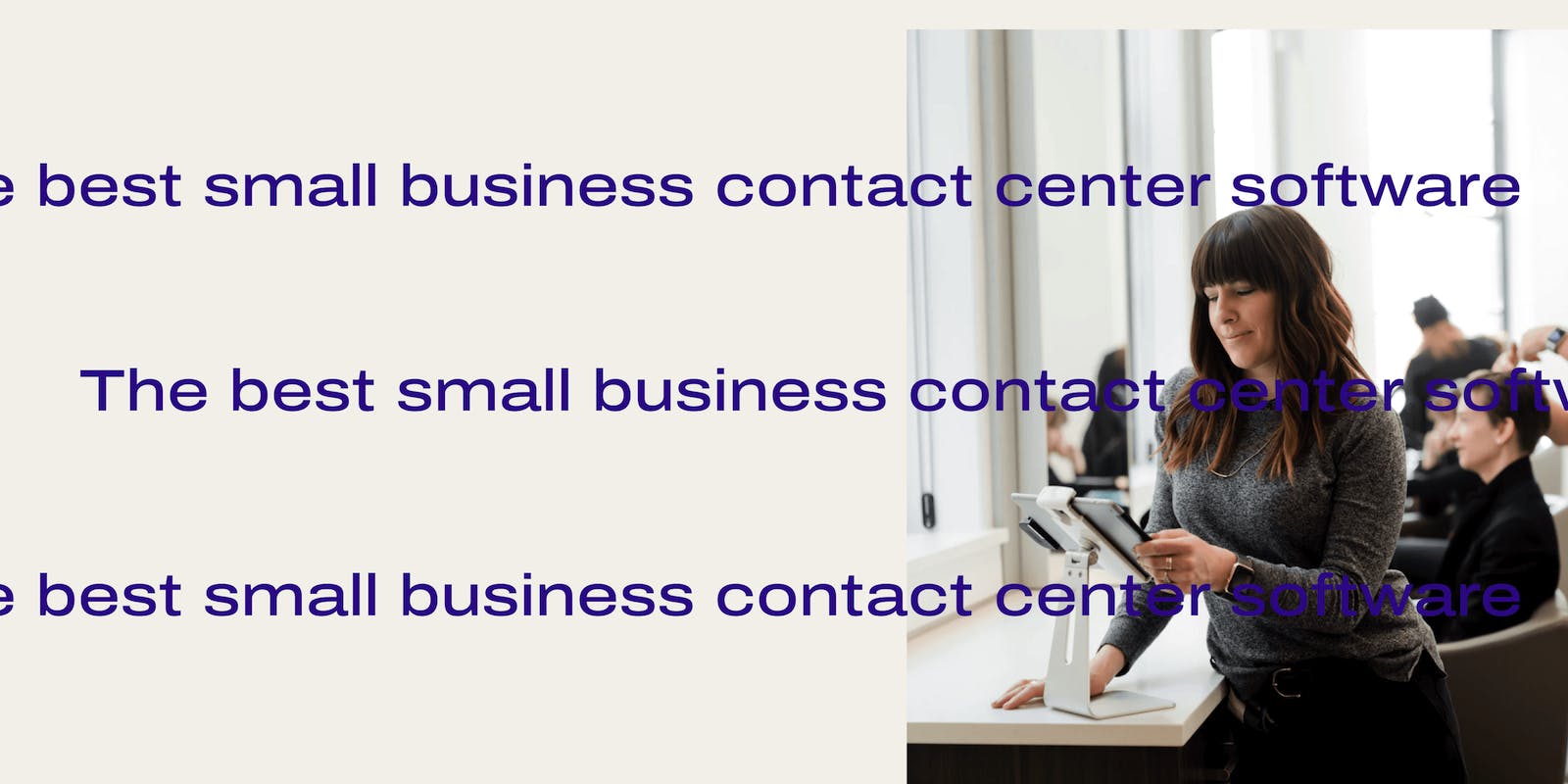 18 The best small business contact center software header