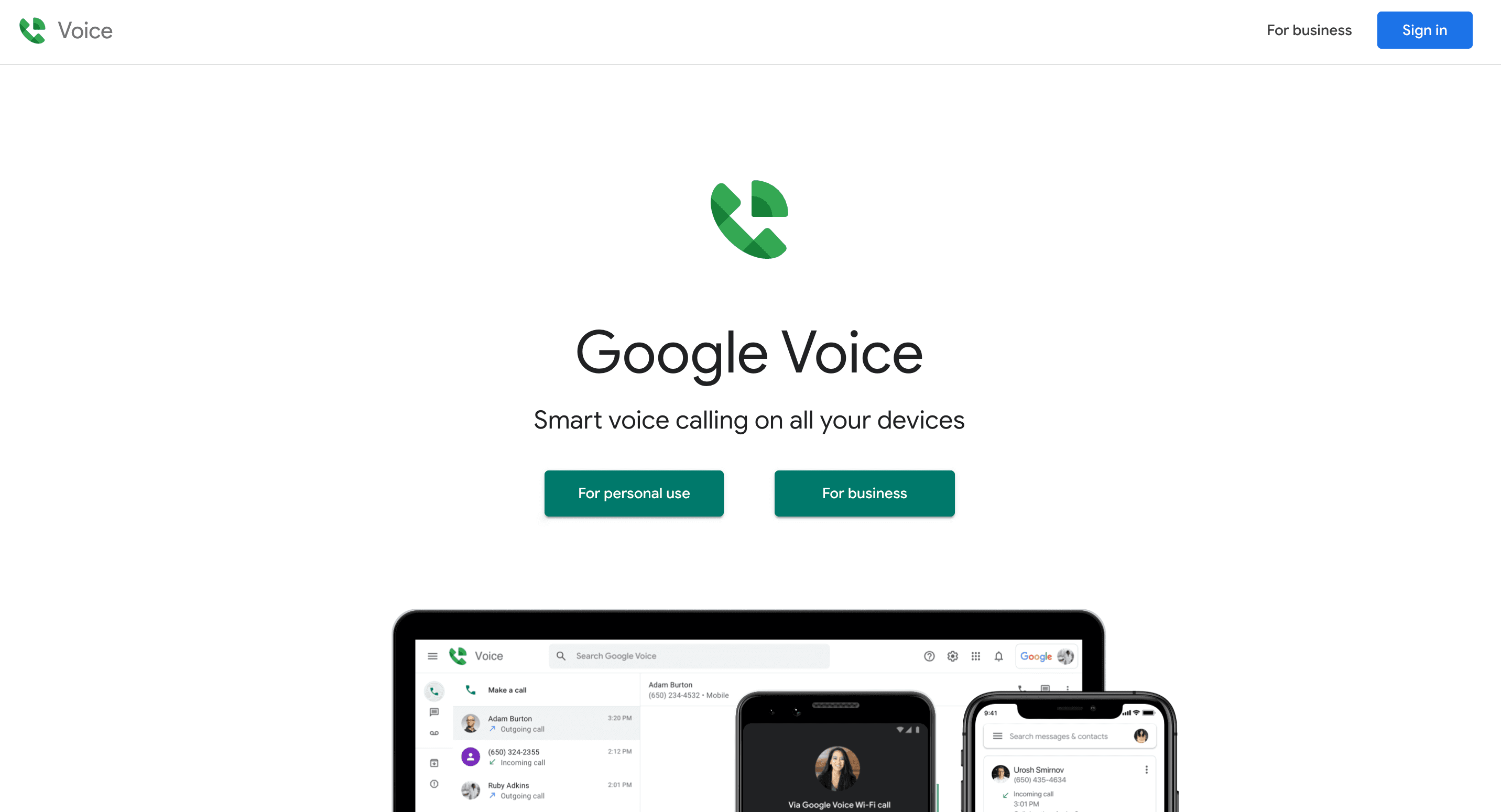 Google voice