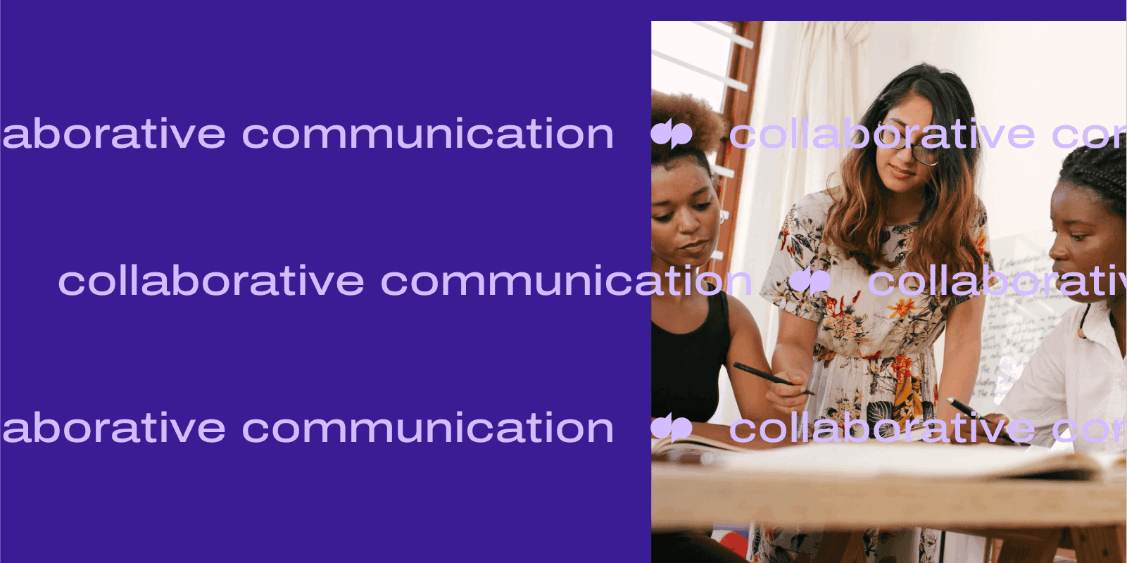 Collaborative communications header