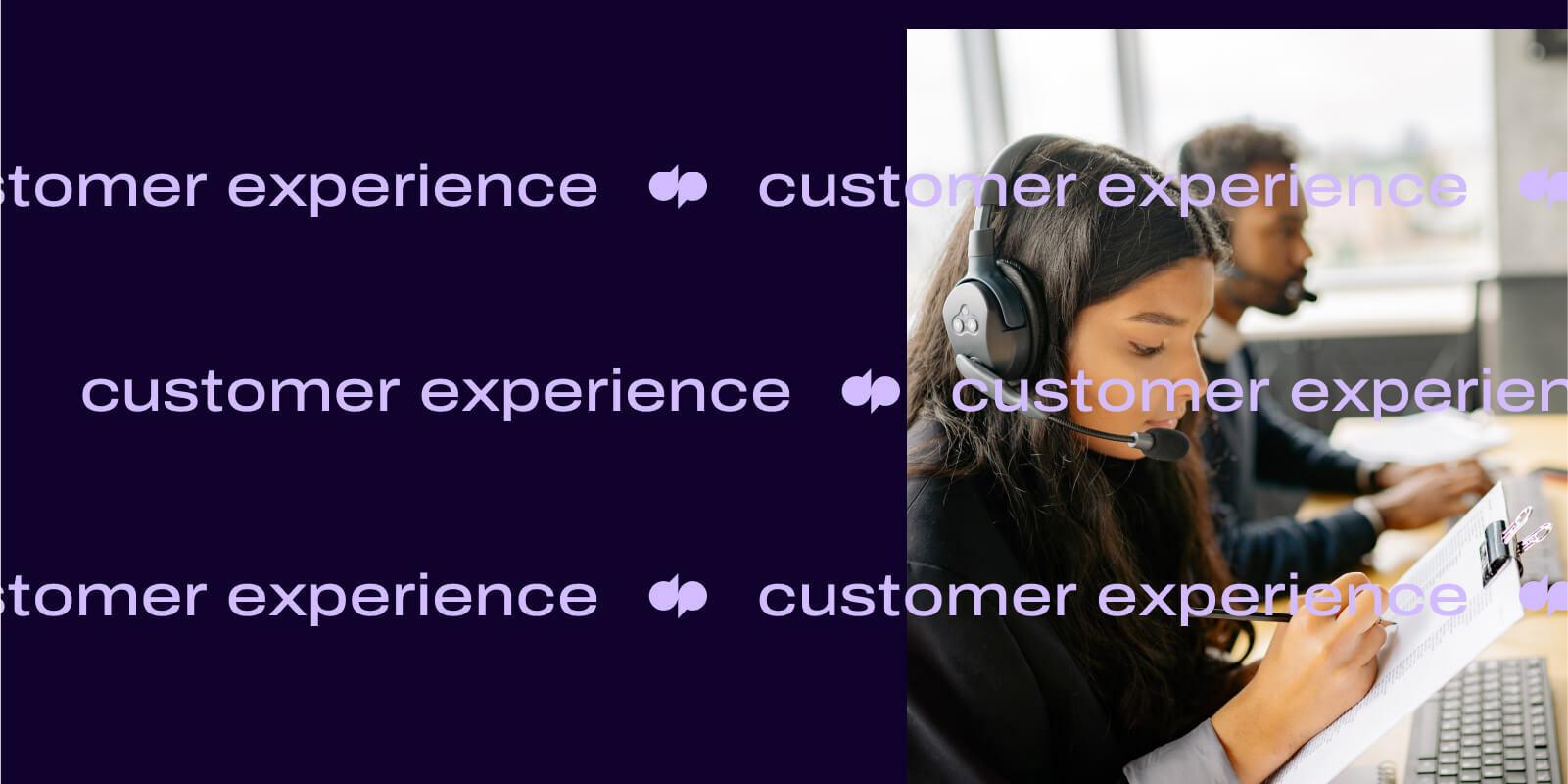 Customer experience analytics header