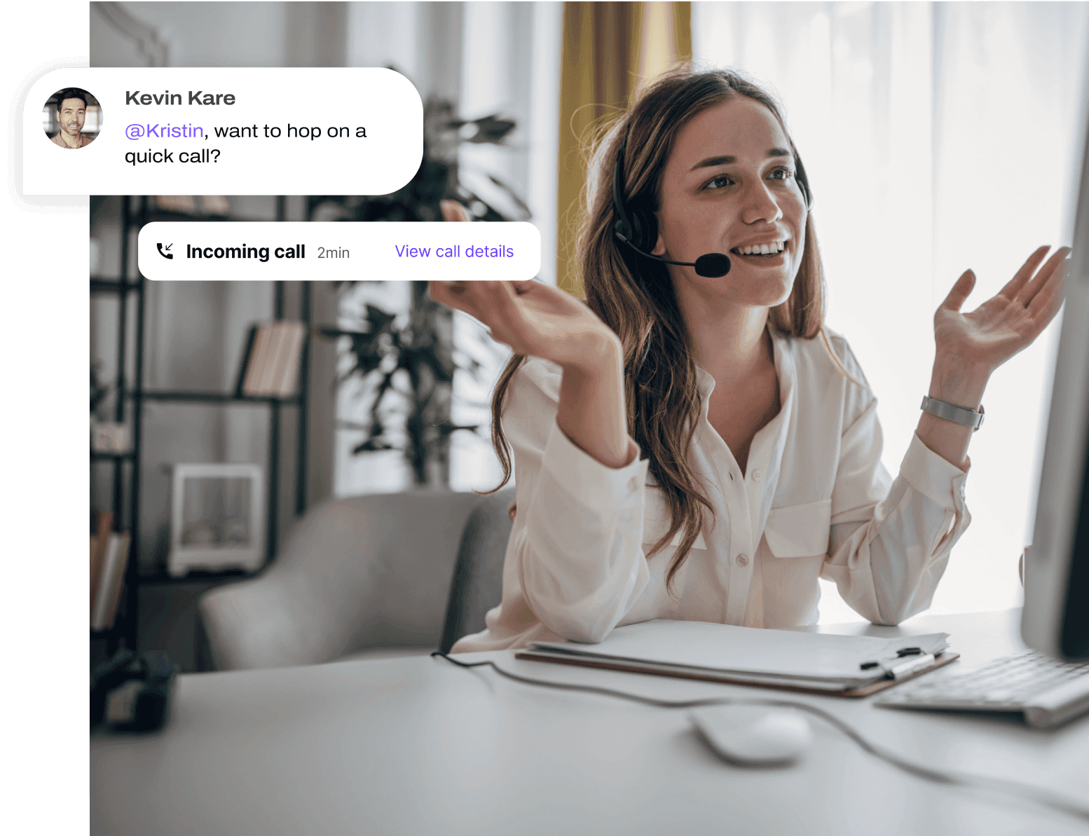 Customer support agent