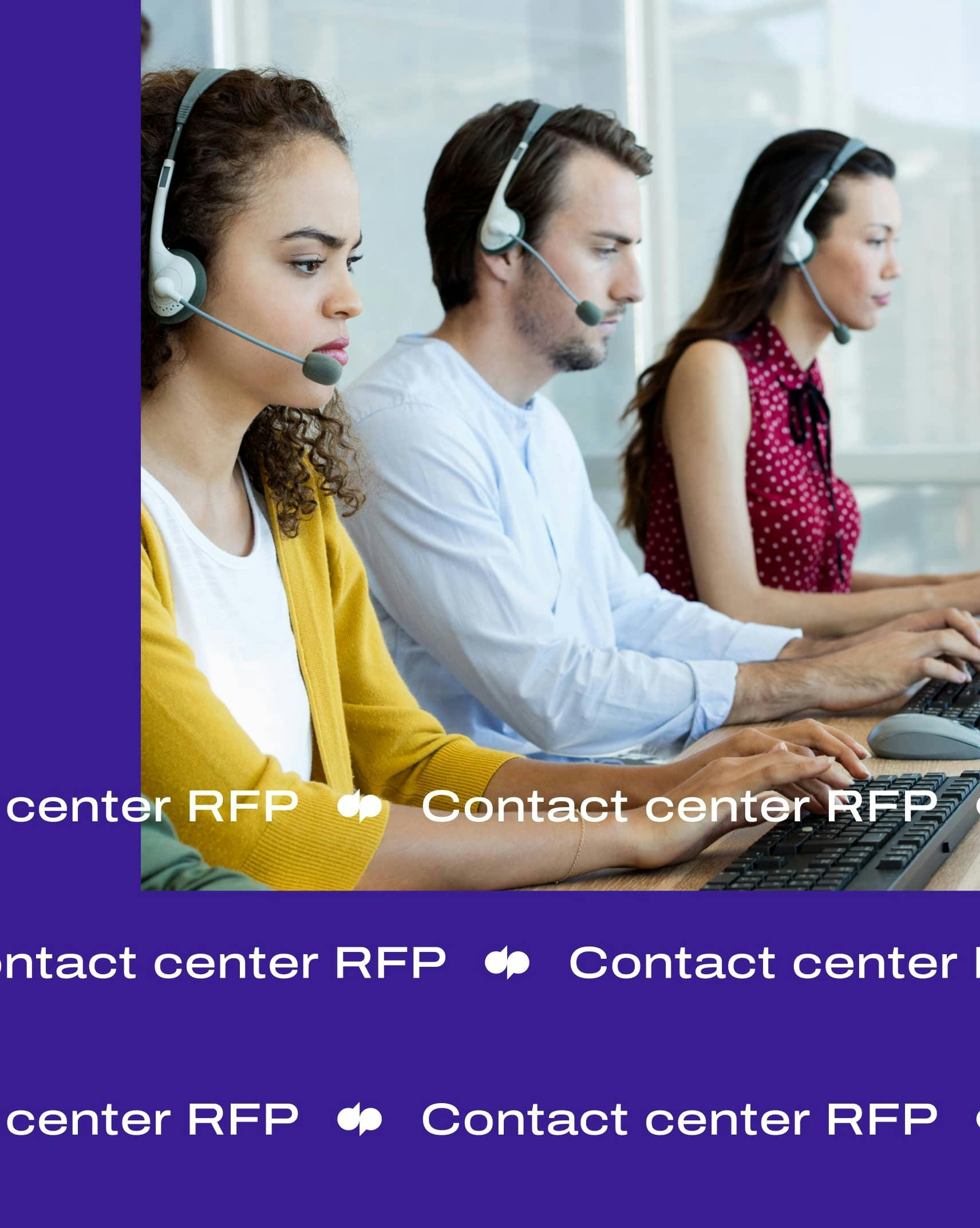 Contact center RFP