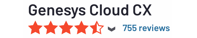 Genesys cloud cx g2 rating