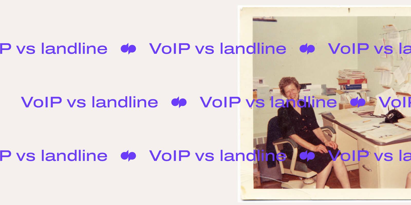 Voip vs landline header