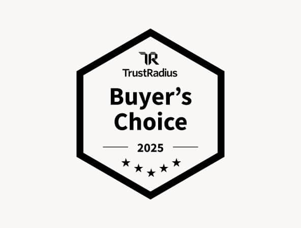 TrustRadius Buyers Choice 2025 badge