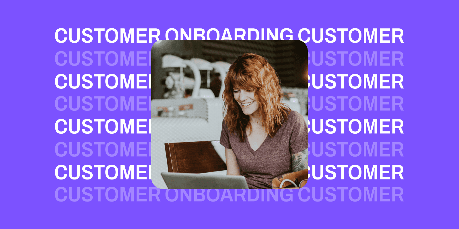 Customer onboarding header