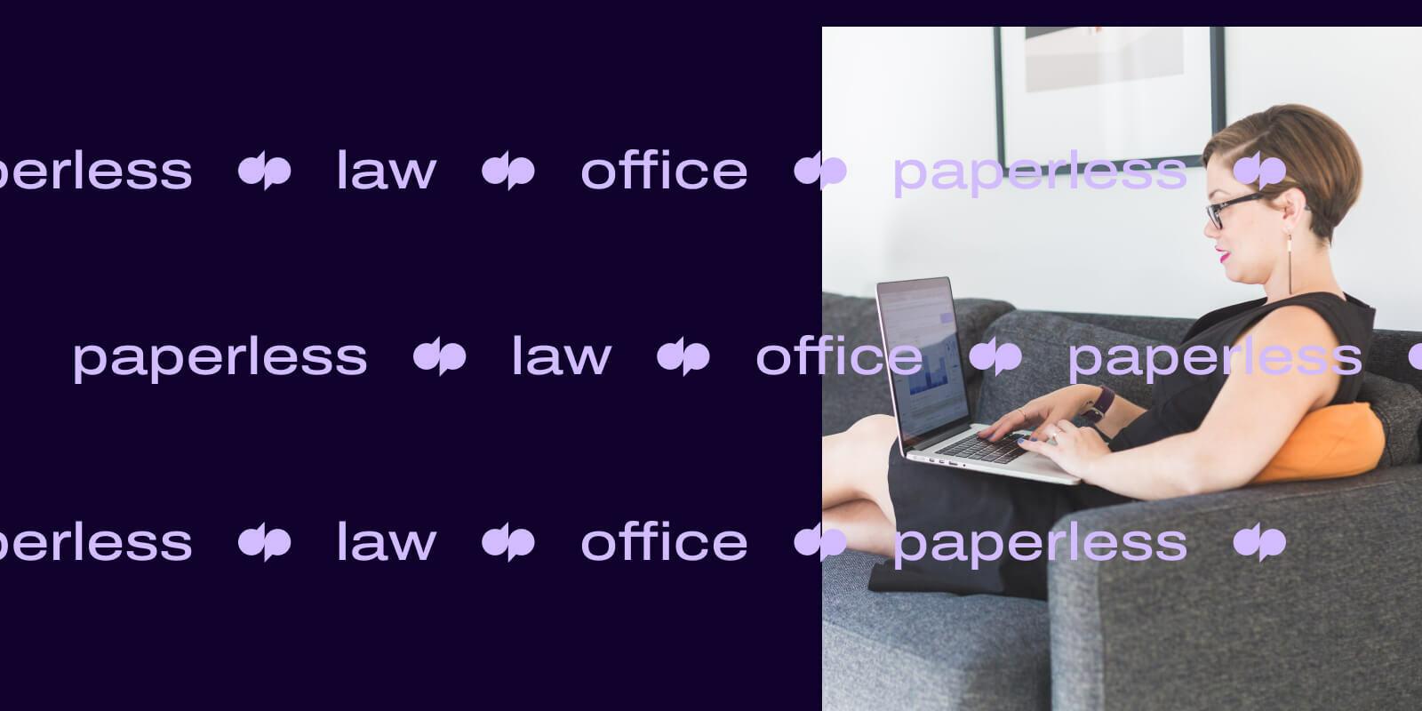 Paperless law firm header