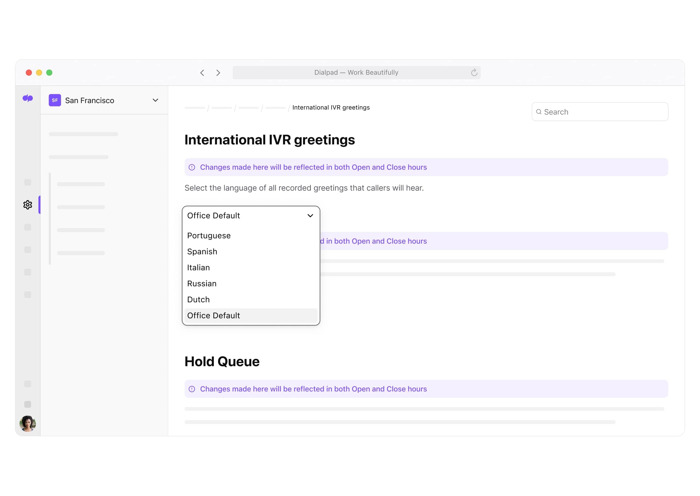 Single Item Card Multilingual IVR Greetings v2