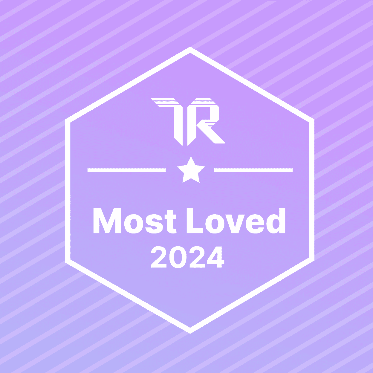 Most Love 2024 TrustRadius badge