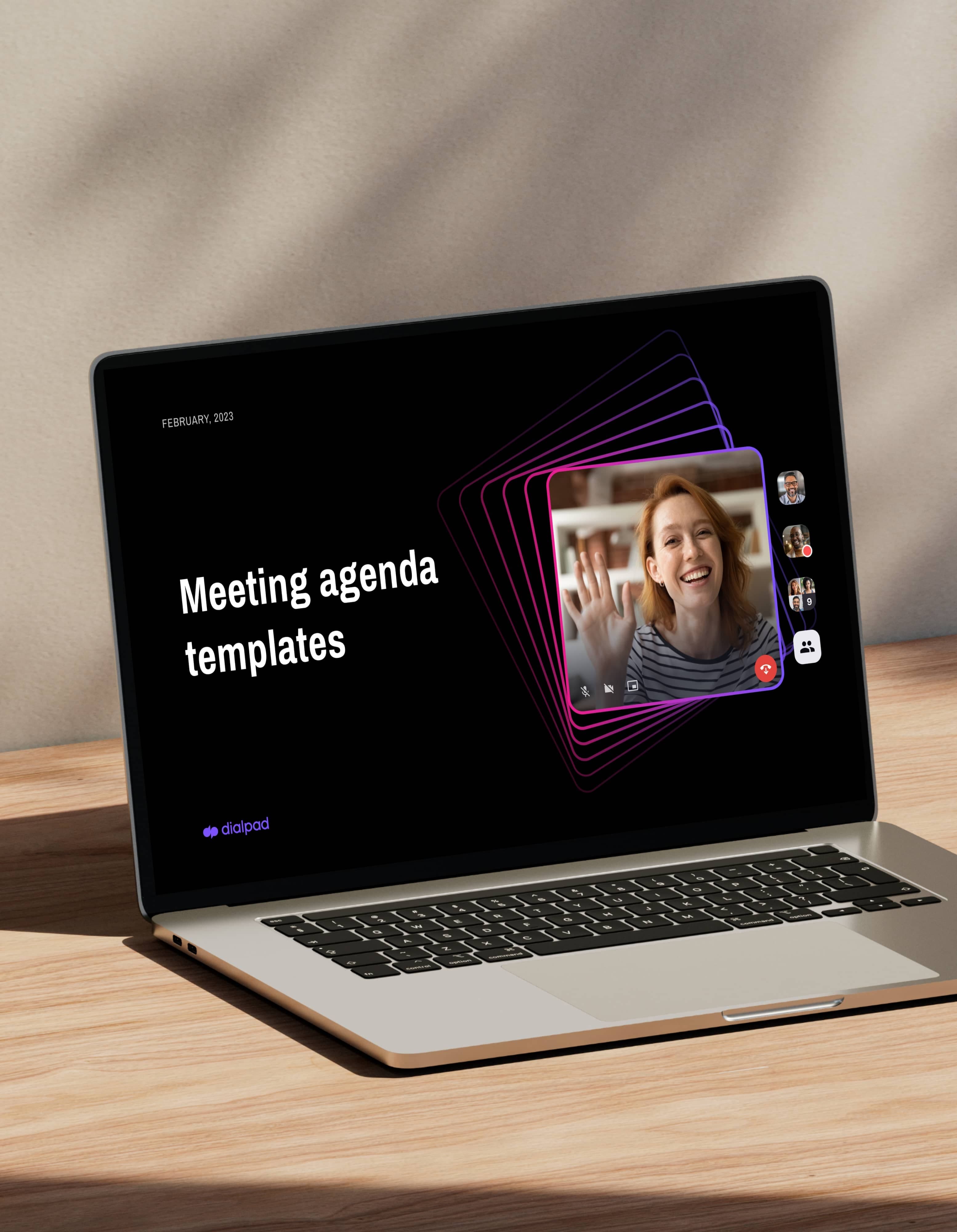 Photo of the Meeting agenda template cover