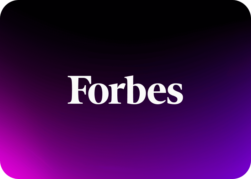 Forbes logo Ai Superbowl campaign