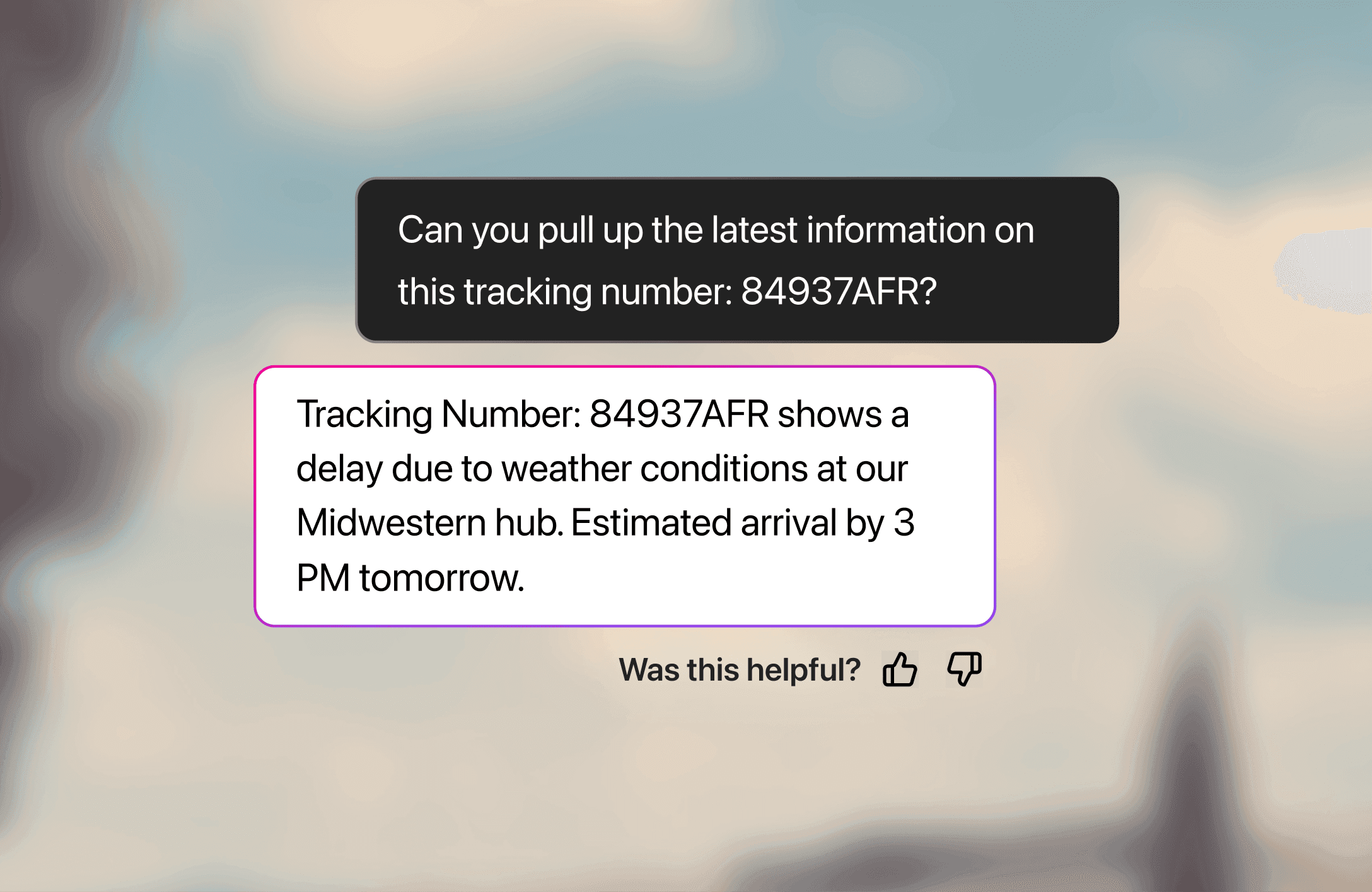 Screenshot of Dialpad Ai Assistant feature