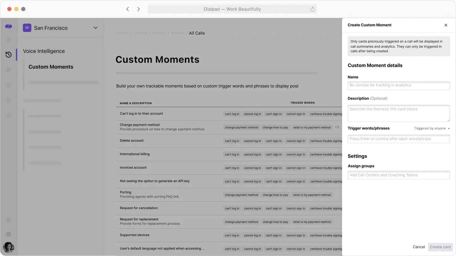 Create Custom Moment blog size v4