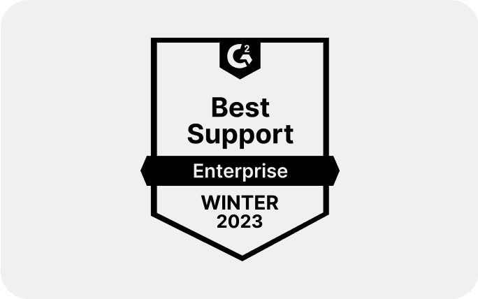 G2 Best Support Enterprise Winter 2023 UCAAS