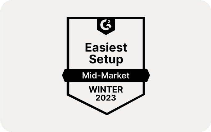 G2 Easiest Setup Mid Market Winter 2023 UCAAS