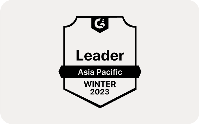 G2 Leader Asia Pacific Winter 2023 UCAAS