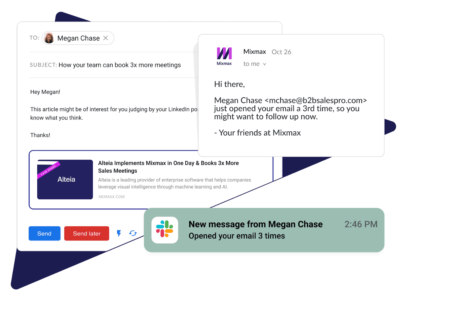 Mixmax slack notification 1