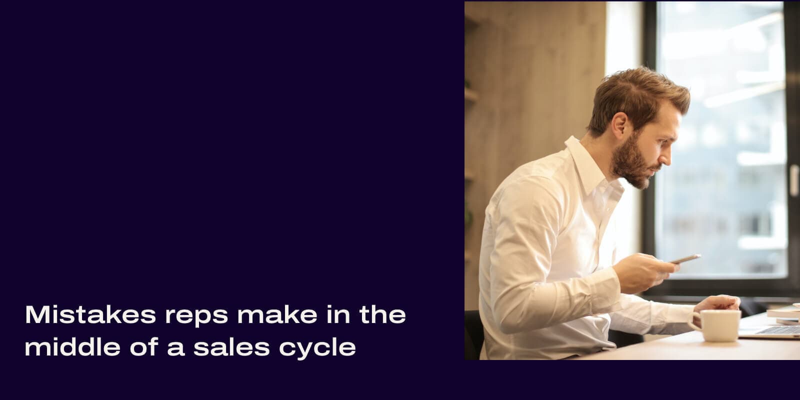 Sales cycle common mistakes header