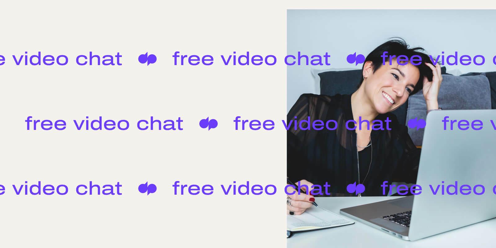 Free video chat header