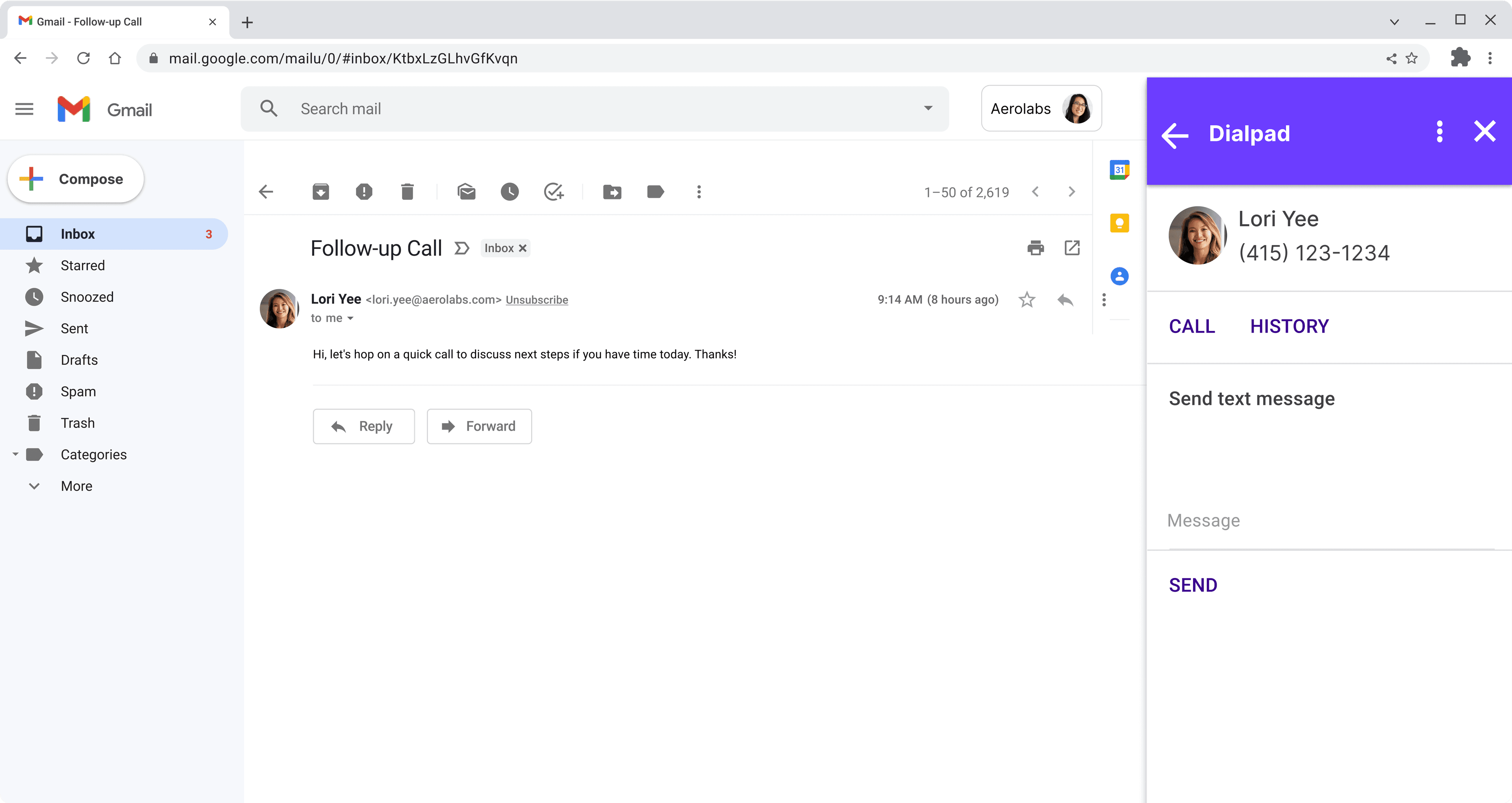 Gmail-Integration