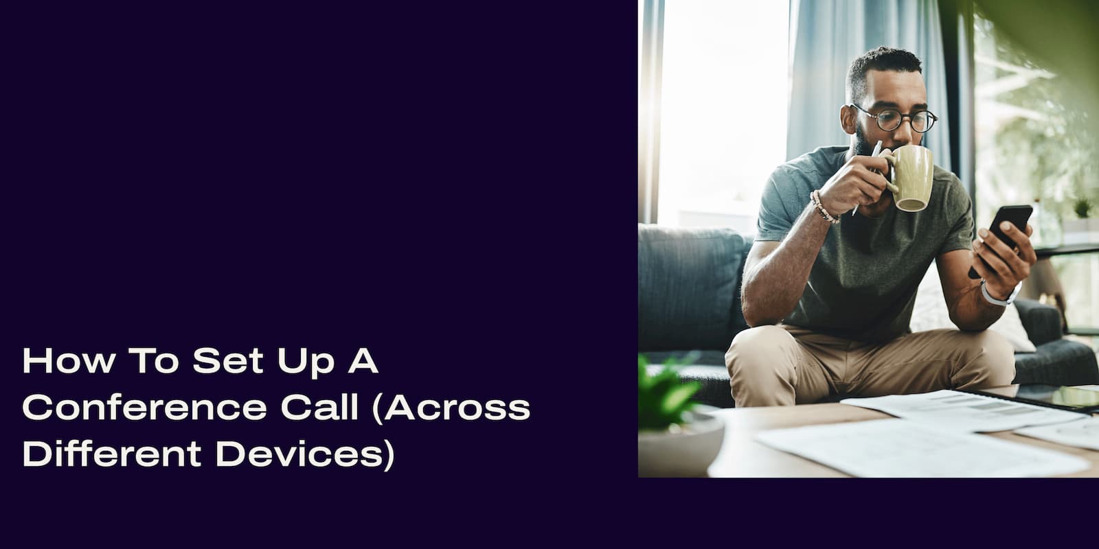 16 How to set up a conference call header