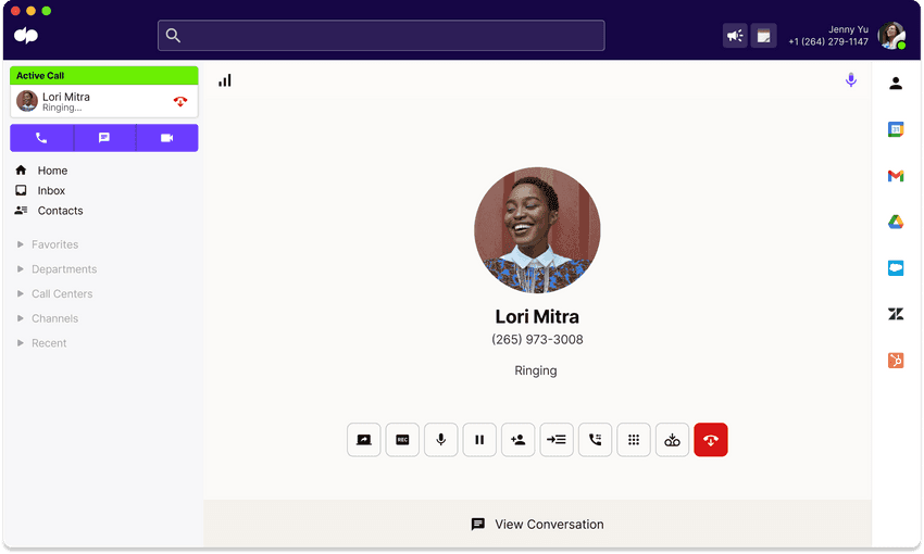 Placing and receiving calls blog size