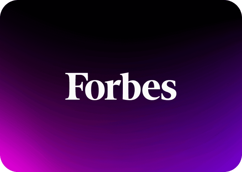 Forbes logo Ai Superbowl campaign