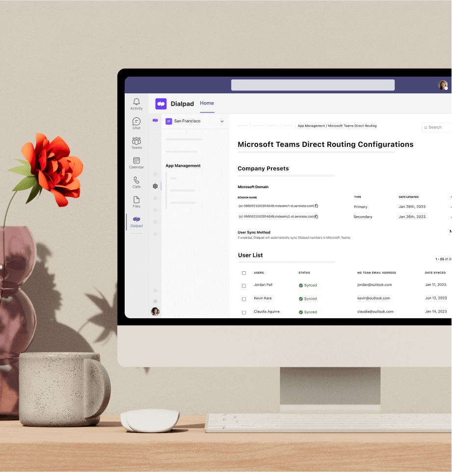 Dialpad App for Microsoft Teams